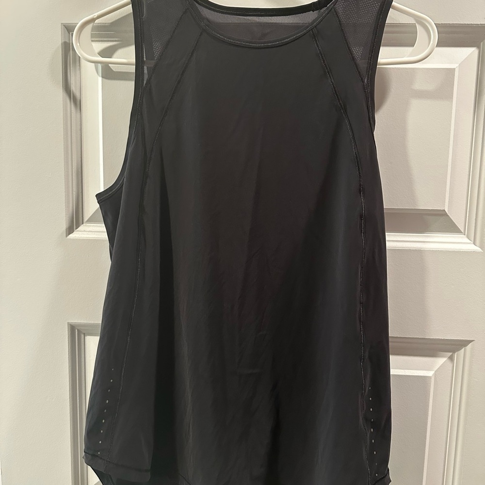 Women's Black Sleeveless Top